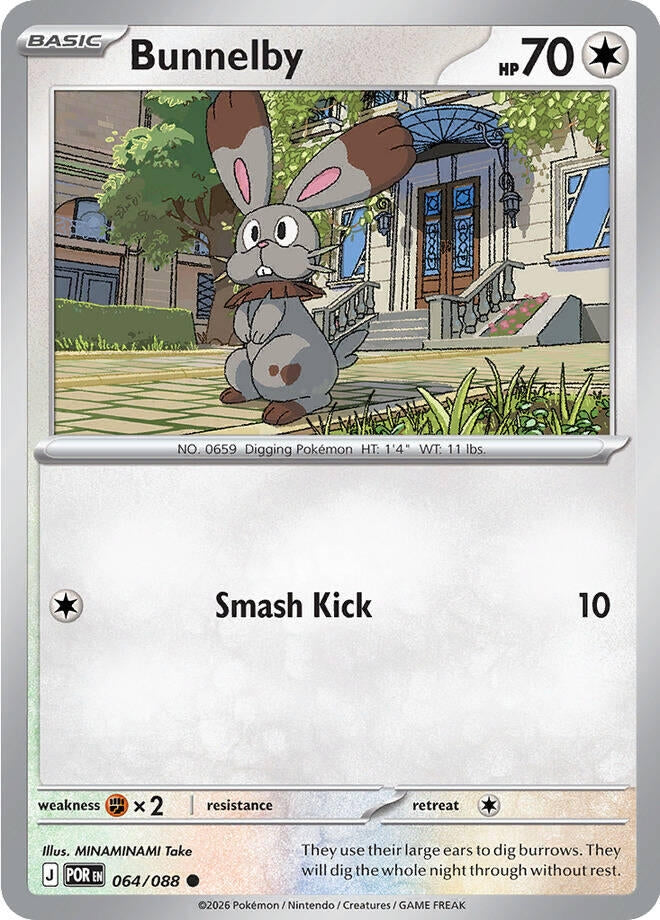 Image for Bunnelby (064/088) (POR) - Pokemon