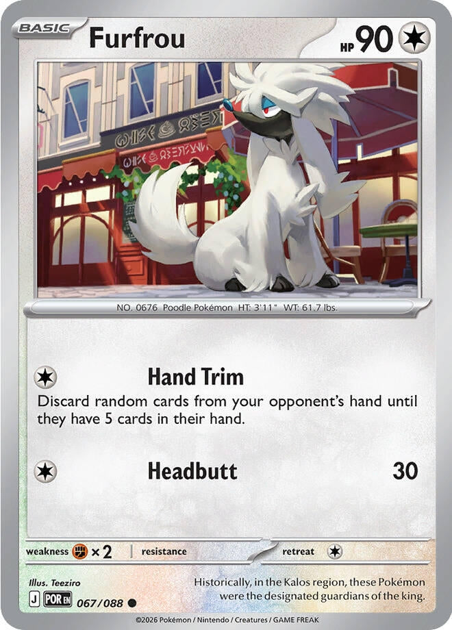 Image for Furfrou (067/088) (POR) - Pokemon