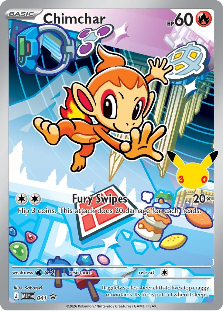 Image for Chimchar - 041 (041) (ME: Mega Evolution Promo) (MEP) - Pokemon