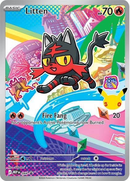 Litten - 044 (044) (ME: Mega Evolution Promo)