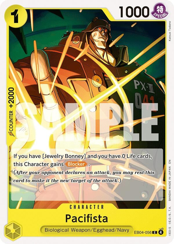 Image for Pacifista (EB04-056) (Adventure on Kami's Island) (OP15-EB04) - One Piece Card Game