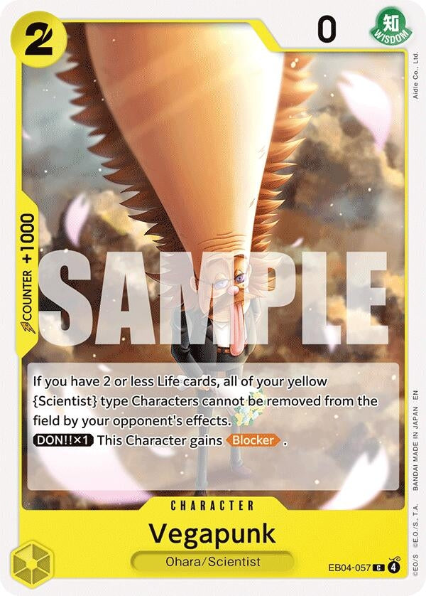 Image for Vegapunk (EB04-057) (Adventure on Kami's Island) (OP15-EB04) - One Piece Card Game