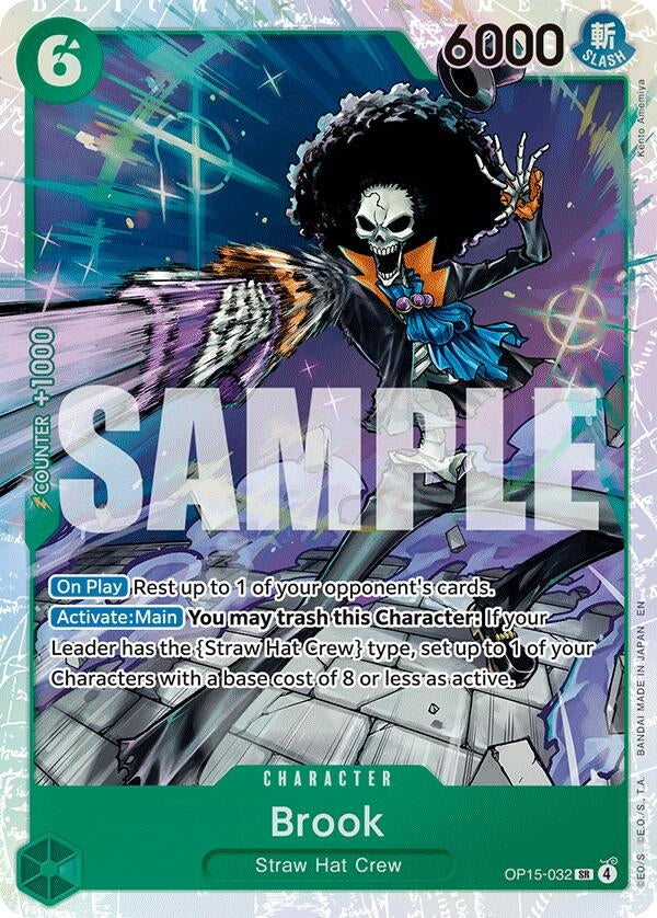 Image for Brook (OP15-032) (OP15-032) (Adventure on Kami's Island) (OP15-EB04) - One Piece Card Game