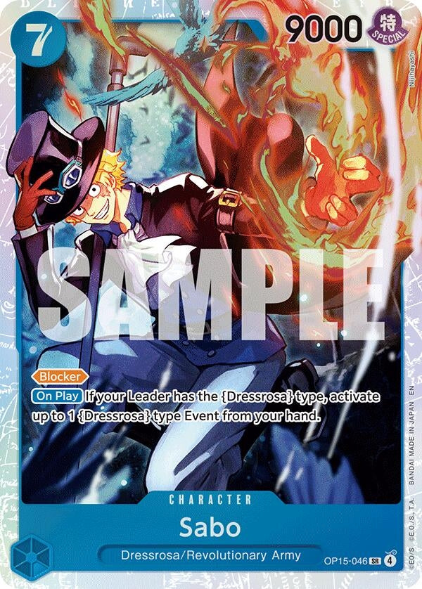 Image for Sabo (OP15-046) (Adventure on Kami's Island) (OP15-EB04) - One Piece Card Game