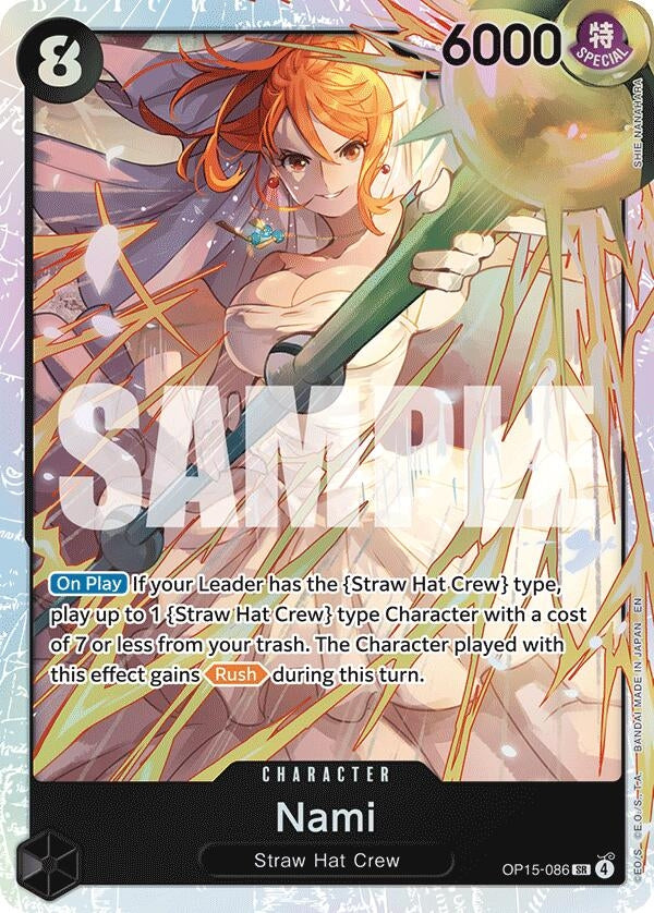 Image for Nami (OP15-086) (OP15-086) (Adventure on Kami's Island) (OP15-EB04) - One Piece Card Game
