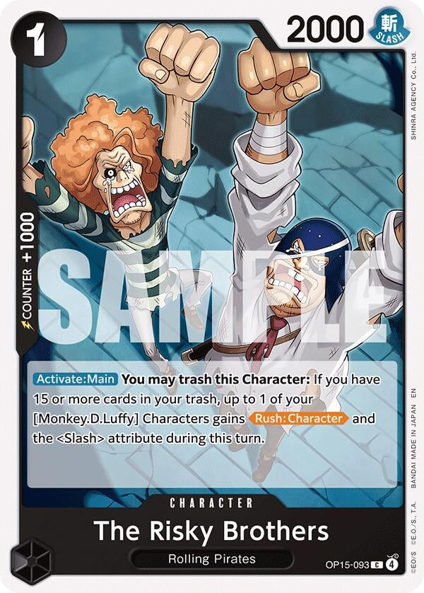 Image for The Risky Brothers (OP15-093) (Adventure on Kami's Island) (OP15-EB04) - One Piece Card Game