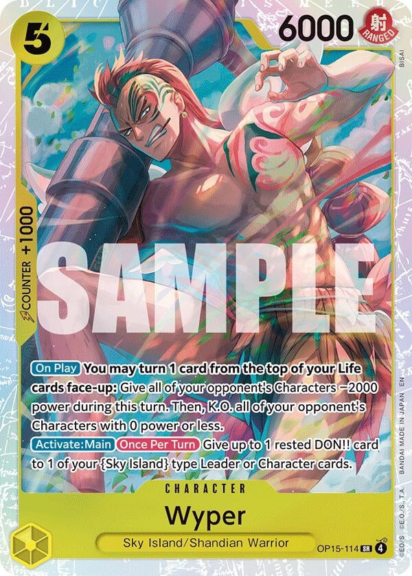 Image for Wyper (OP15-114) (Adventure on Kami's Island) (OP15-EB04) - One Piece Card Game
