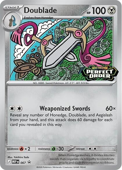 Image for Doublade - 067 (067) (ME: Mega Evolution Promo) (MEP) - Pokemon
