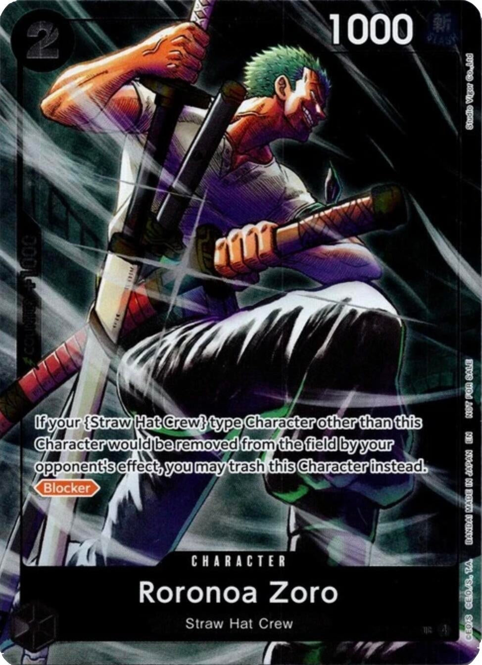 Image for Roronoa Zoro (OP15-094) (Dash Pack) (OP15-094) (Adventure on Kami's Island) (OP15-EB04) - One Piece Card Game