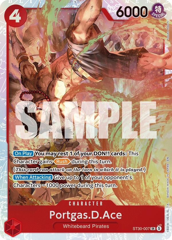 Portgas.D.Ace (007) (ST30-007) (ST-30: Starter Deck 30 EX Luffy & Ace)