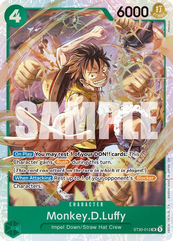 Monkey.D.Luffy (ST30-012) (ST-30: Starter Deck 30 EX Luffy & Ace)