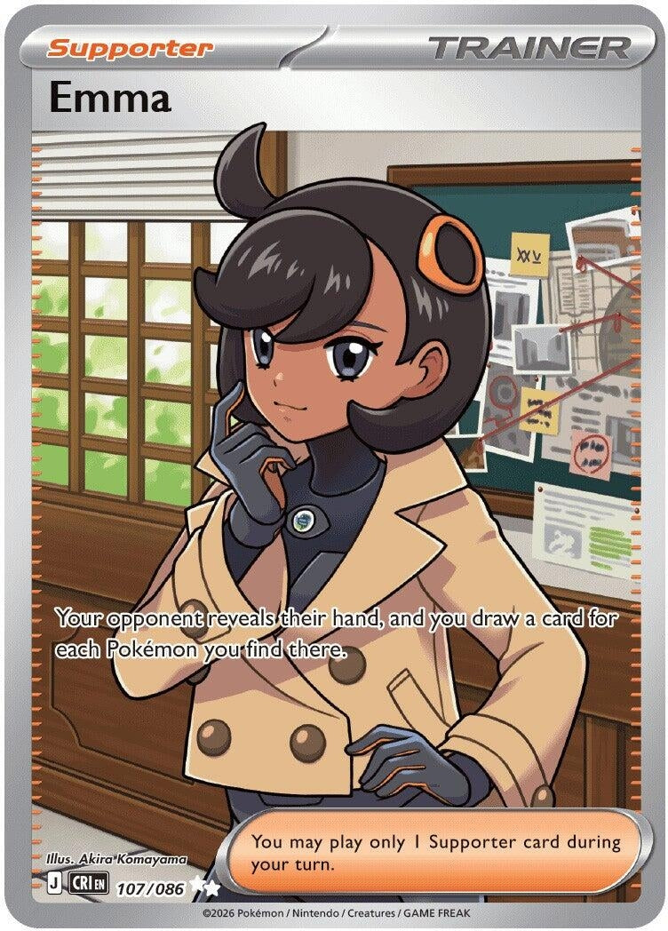 Image for Emma (107/086) (ME04: Chaos Rising) (CRI) - Pokemon