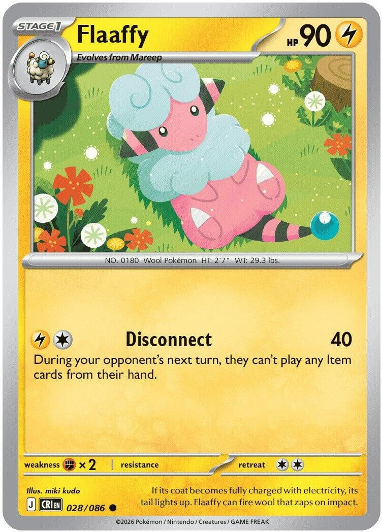 Image for Flaaffy (028/086) (ME04: Chaos Rising) (CRI) - Pokemon