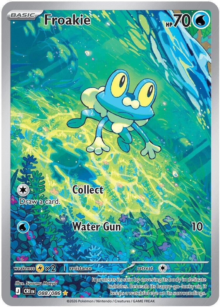 Image for Froakie (088/086) (ME04: Chaos Rising) (CRI) - Pokemon
