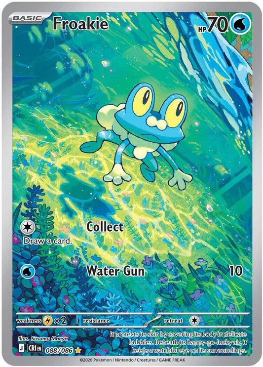 Image for Froakie (088/086) (ME04: Chaos Rising) (CRI) - Pokemon