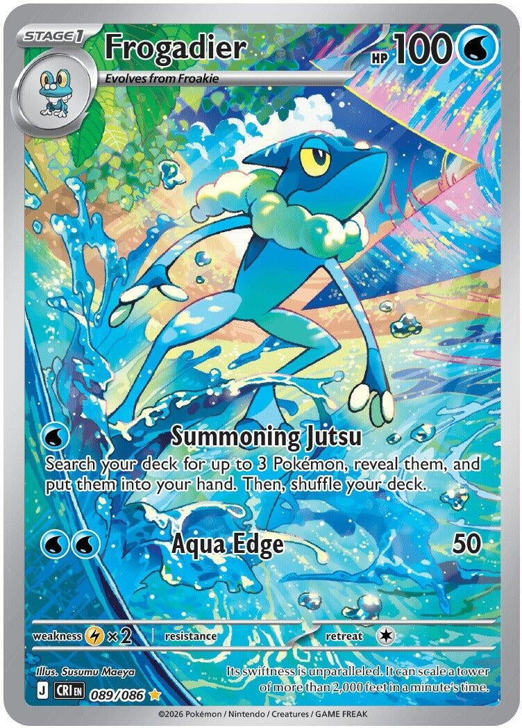 Image for Frogadier (089/086) (ME04: Chaos Rising) (CRI) - Pokemon