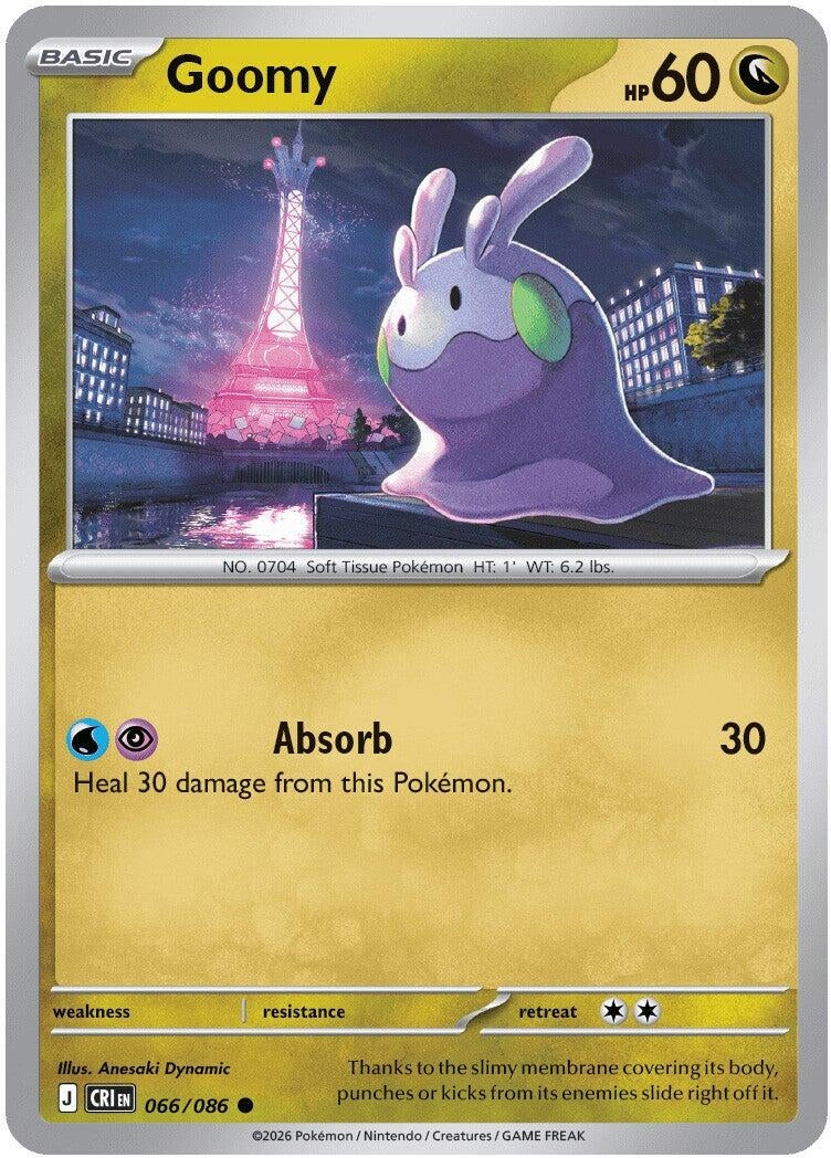 Image for Goomy (066/086) (ME04: Chaos Rising) (CRI) - Pokemon