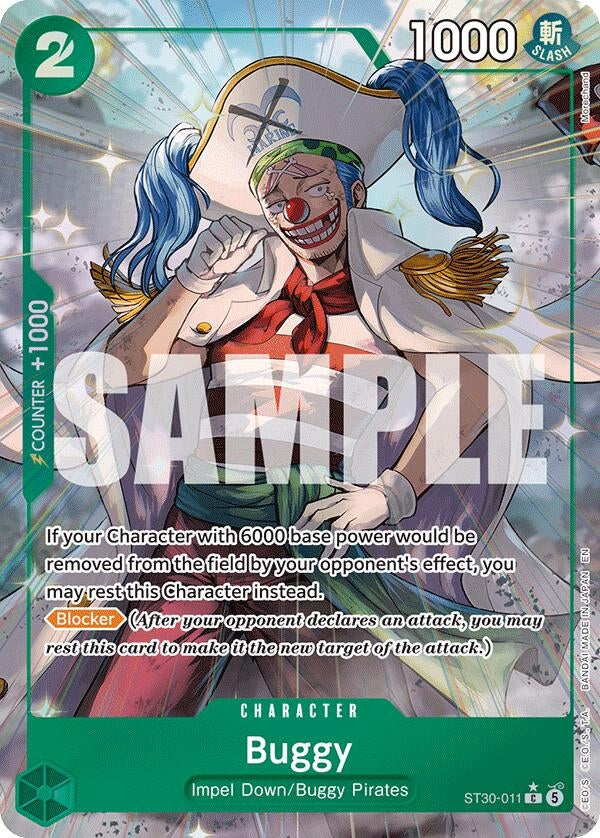 Buggy (Full Art) (ST30-011) (ST-30: Starter Deck 30 EX Luffy & Ace)
