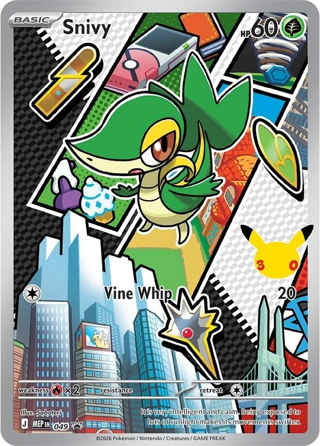 Image for Snivy - 049 (049) (ME: Mega Evolution Promo) (MEP) - Pokemon