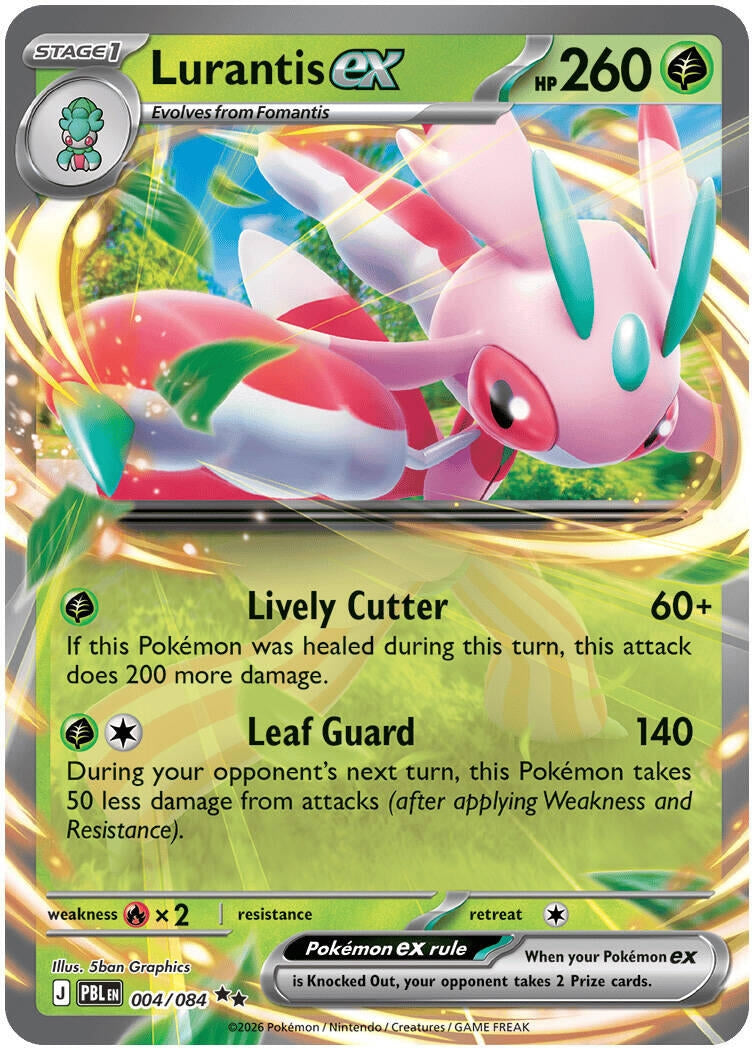 Image for Lurantis ex (004/084) (ME05: Pitch Black) (PBL) - Pokemon