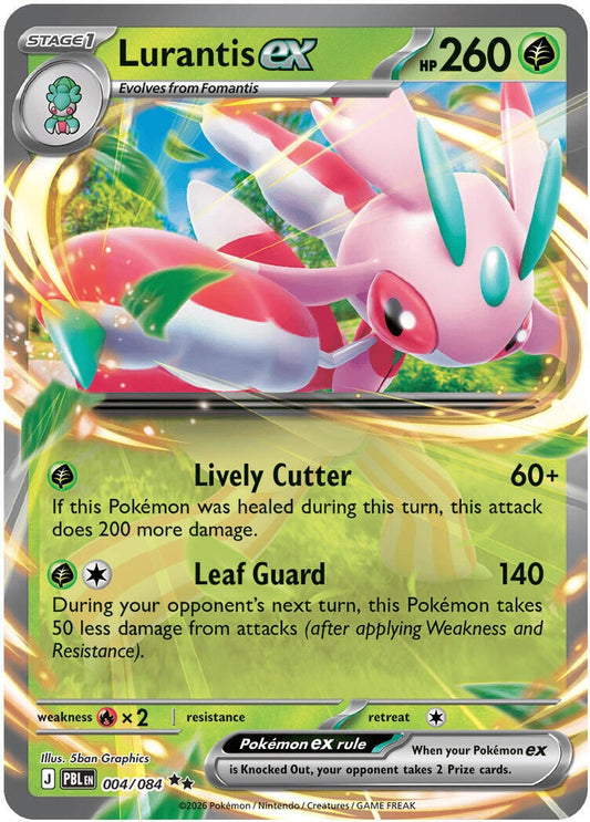 Image for Lurantis ex (004/084) (ME05: Pitch Black) (PBL) - Pokemon