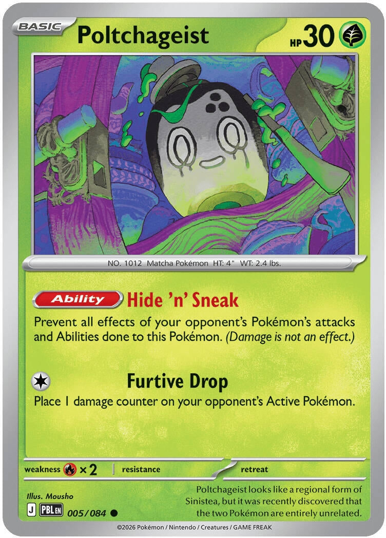 Image for Poltchageist (005/084) (ME05: Pitch Black) (PBL) - Pokemon