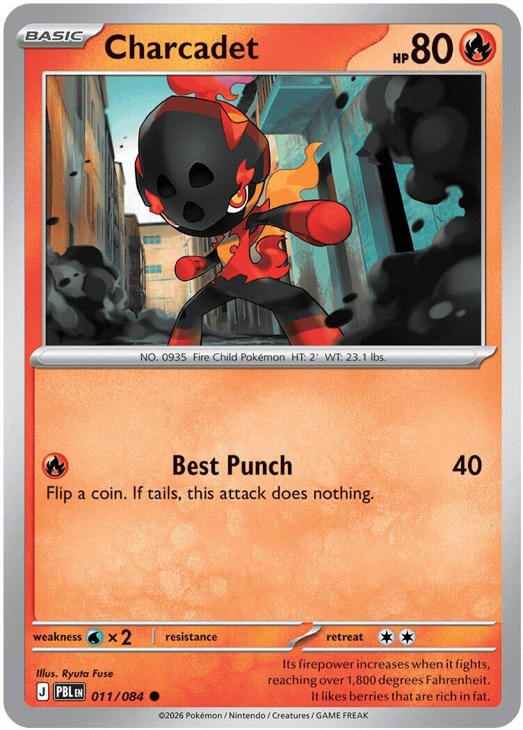Image for Charcadet (011/084) (ME05: Pitch Black) (PBL) - Pokemon