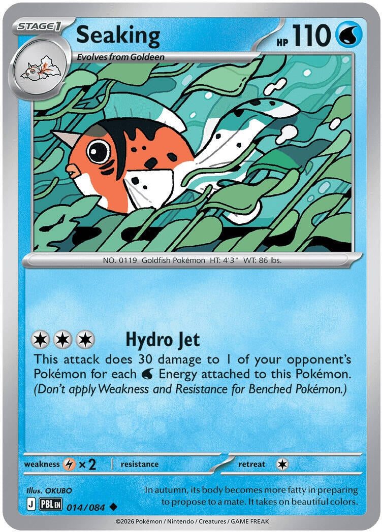 Image for Seaking (014/084) (ME05: Pitch Black) (PBL) - Pokemon