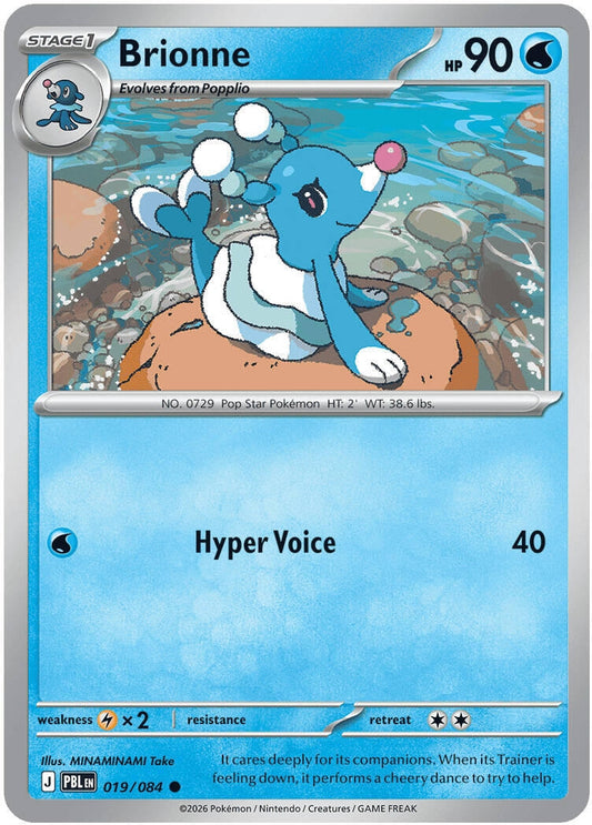Image for Brionne (019/084) (ME05: Pitch Black) (PBL) - Pokemon