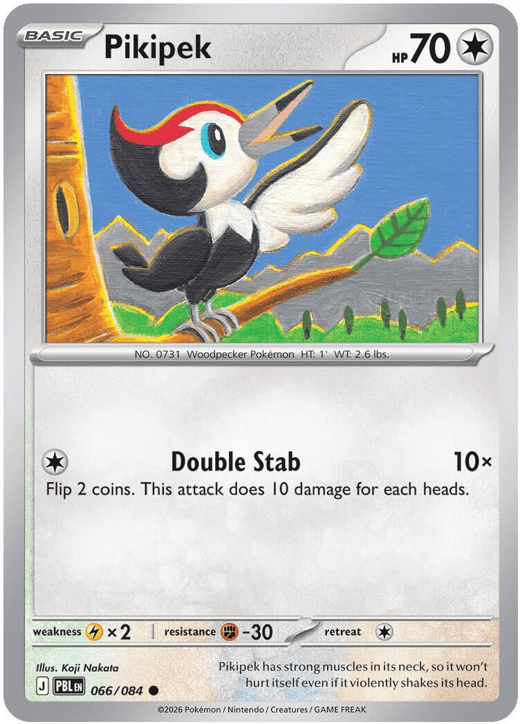 Image for Pikipek (066/084) (ME05: Pitch Black) (PBL) - Pokemon