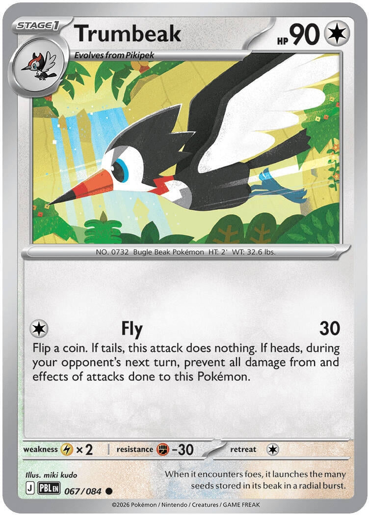 Image for Trumbeak (067/084) (ME05: Pitch Black) (PBL) - Pokemon