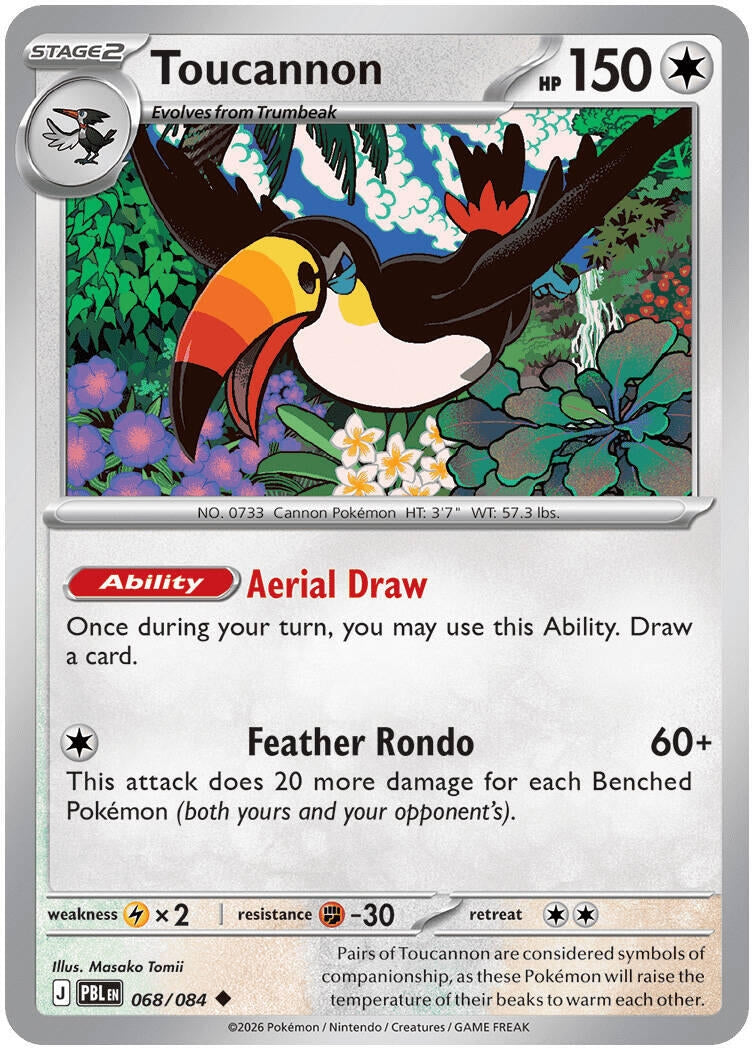 Image for Toucannon (068/084) (ME05: Pitch Black) (PBL) - Pokemon