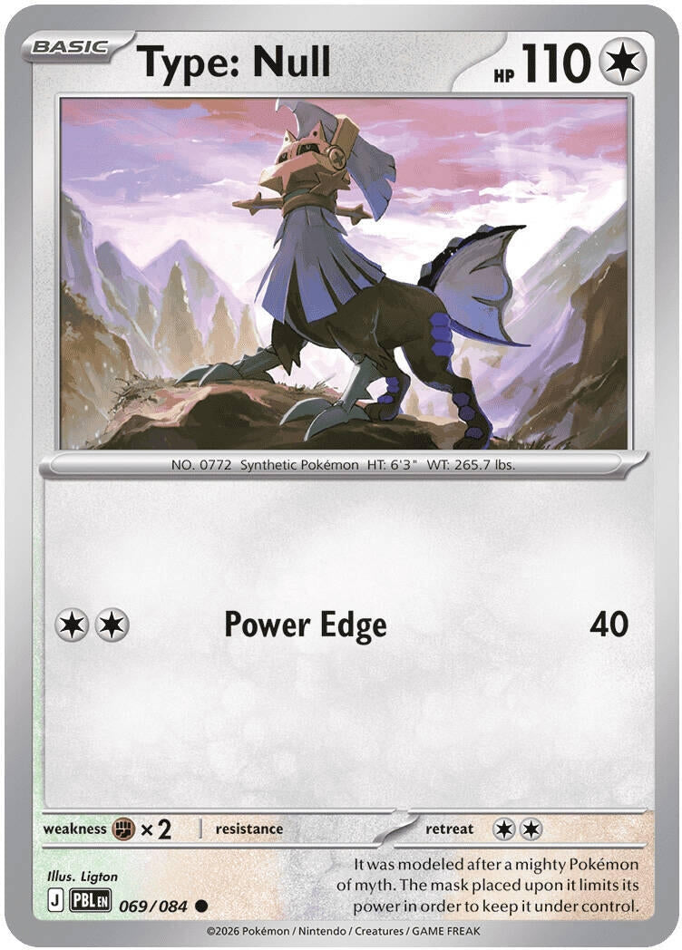 Image for Type: Null (069/084) (ME05: Pitch Black) (PBL) - Pokemon