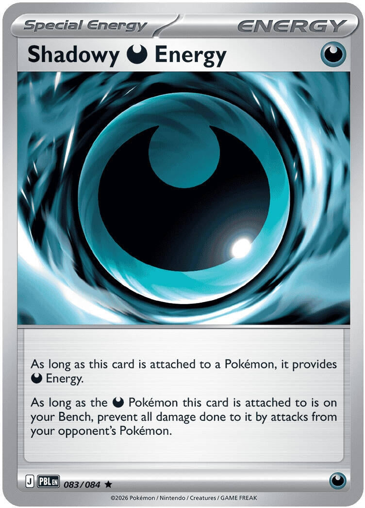 Image for Shadowy Darkness Energy (083/084) (ME05: Pitch Black) (PBL) - Pokemon