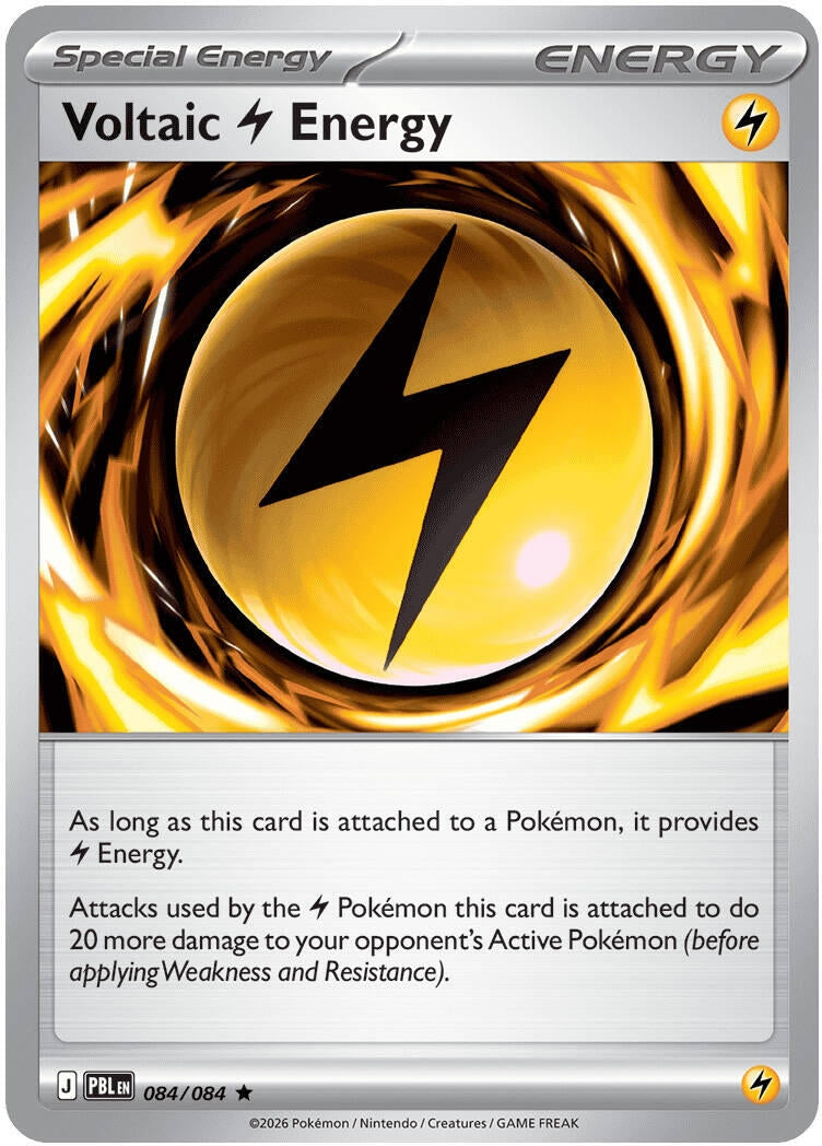 Image for Voltaic Lightning Energy (084/084) (ME05: Pitch Black) (PBL) - Pokemon