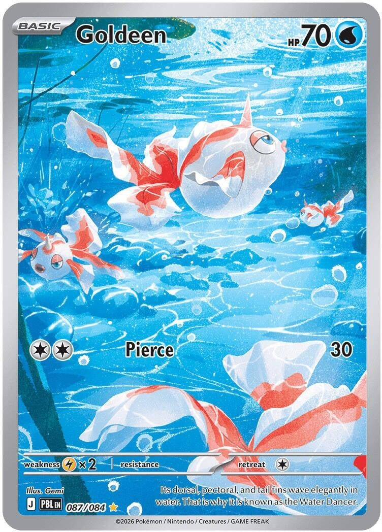 Image for Goldeen (087/084) (ME05: Pitch Black) (PBL) - Pokemon