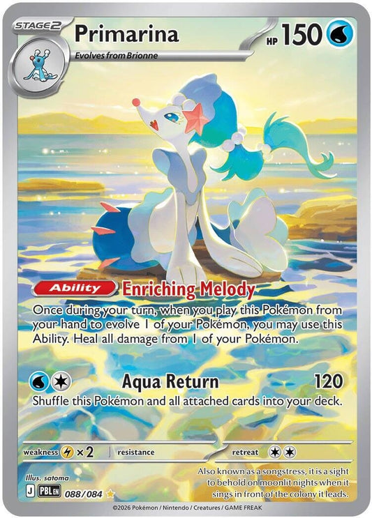 Image for Primarina (088/084) (ME05: Pitch Black) (PBL) - Pokemon