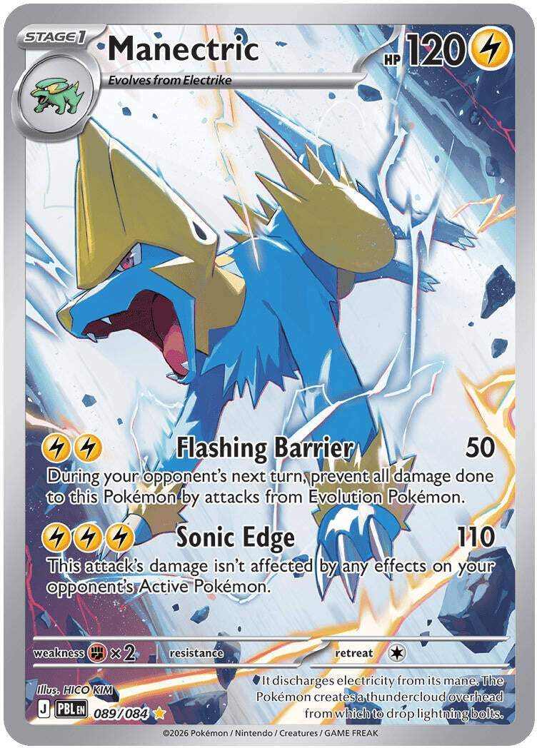 Image for Manectric (089/084) (ME05: Pitch Black) (PBL) - Pokemon