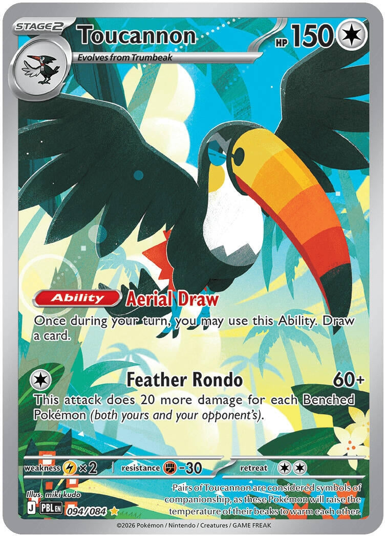 Image for Toucannon (094/084) (ME05: Pitch Black) (PBL) - Pokemon