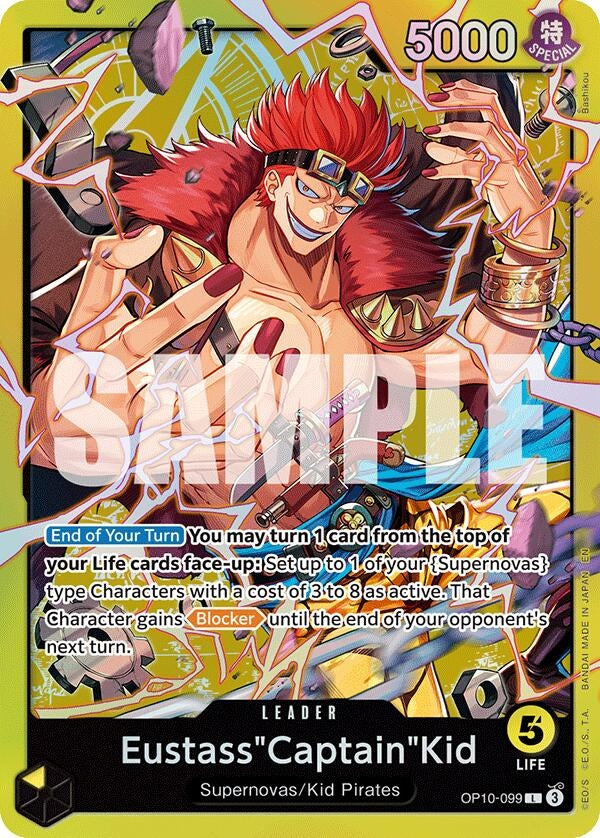 Eustass"Captain"Kid (OP10-099) (OP10-099) (ST-36: Starter Deck 36 YELLOW Eustass"Captain"Kid)