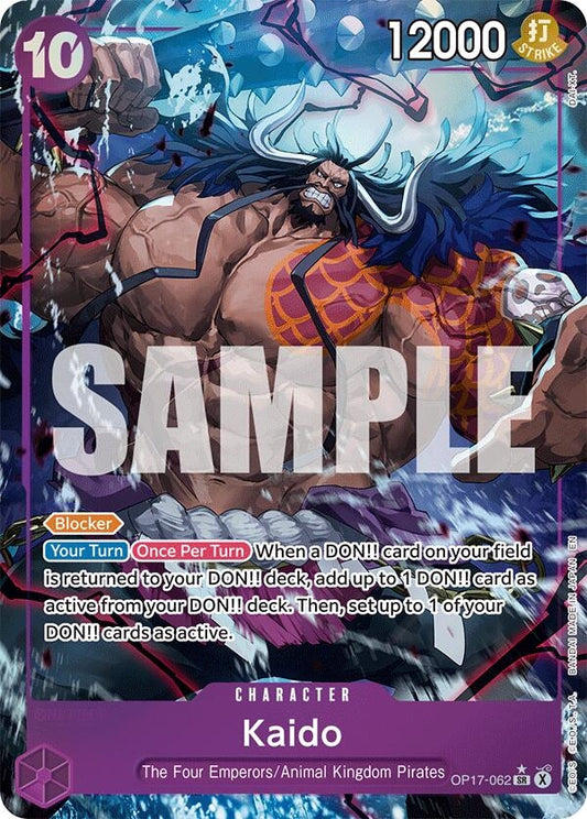 Kaido (062) (Alternate Art) (OP17-062) (The World's Strongest Warriors) (OP17)