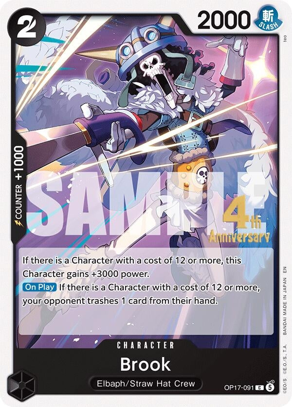 Brook (OP17-091) (The World's Strongest Warriors Release Event Cards)