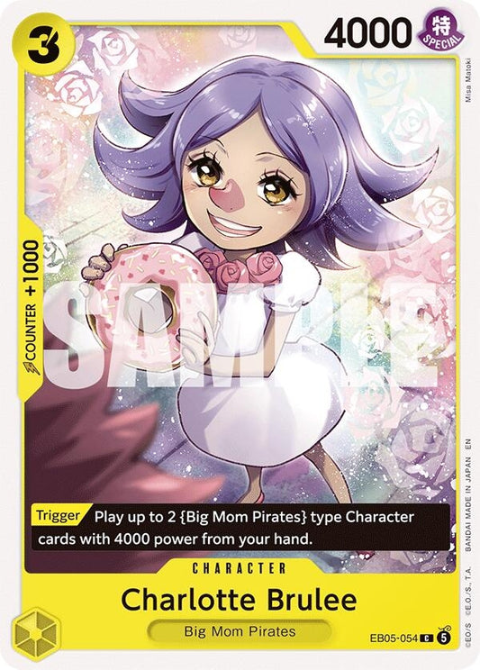 Image for Charlotte Brulee (EB05-054) (Extra Booster: One Piece Heroines Edition Vol. 2) (EB05) - One Piece Card Game