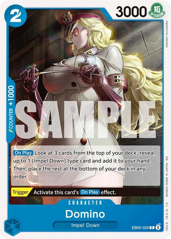 Image for Domino (EB05-025) (Extra Booster: One Piece Heroines Edition Vol. 2) (EB05) - One Piece Card Game