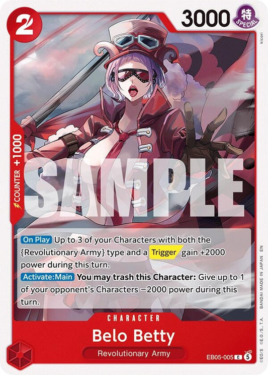 Image for Belo Betty (EB05-005) (Extra Booster: One Piece Heroines Edition Vol. 2) (EB05) - One Piece Card Game