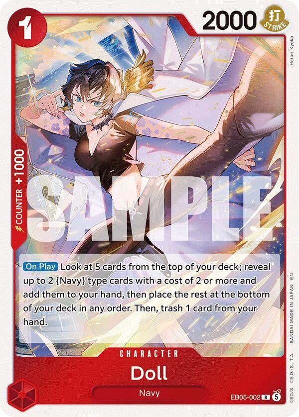 Image for Doll (EB05-002) (Extra Booster: One Piece Heroines Edition Vol. 2) (EB05) - One Piece Card Game