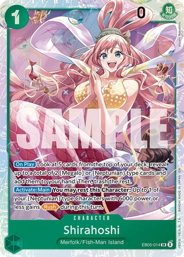 Image for Shirahoshi (EB05-014) (Extra Booster: One Piece Heroines Edition Vol. 2) (EB05) - One Piece Card Game