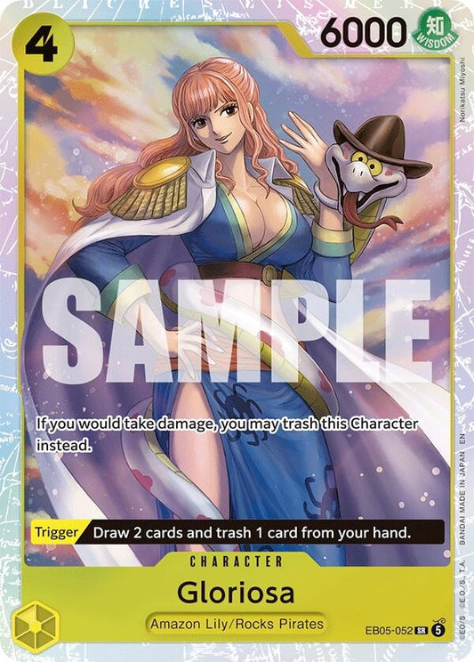 Image for Gloriosa (EB05-052) (Extra Booster: One Piece Heroines Edition Vol. 2) (EB05) - One Piece Card Game