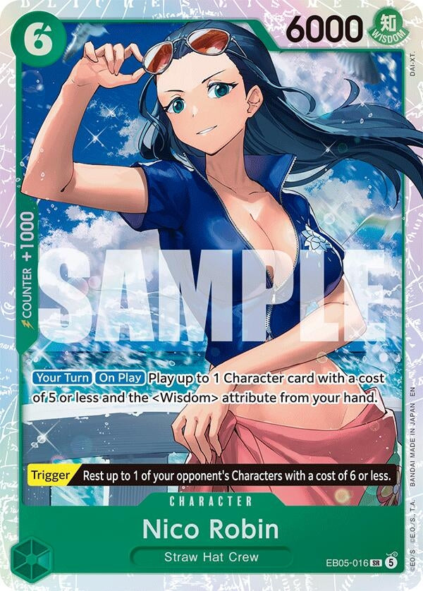 Image for Nico Robin (016) (EB05-016) (Extra Booster: One Piece Heroines Edition Vol. 2) (EB05) - One Piece Card Game