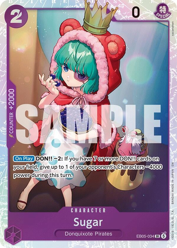 Image for Sugar (EB05-034) (Extra Booster: One Piece Heroines Edition Vol. 2) (EB05) - One Piece Card Game